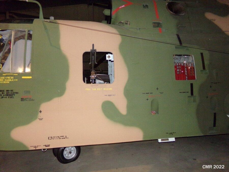 HH-3E Jolly Green gunner position