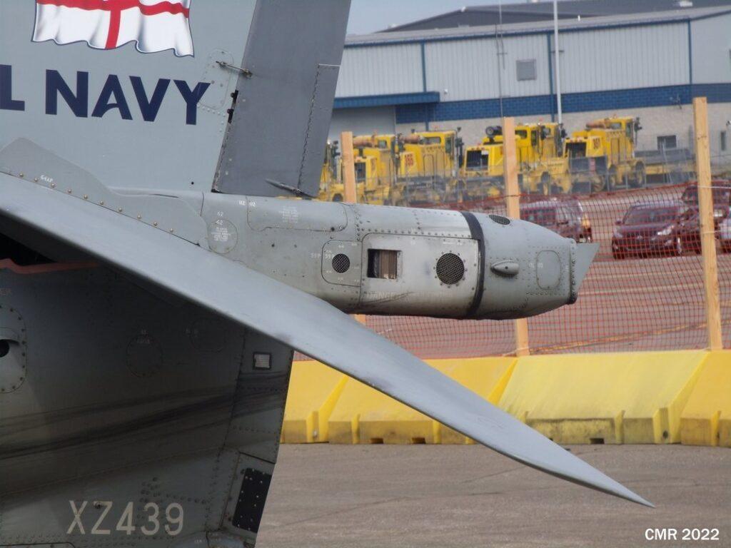 Sea Harrier FA.2 tail nozzle