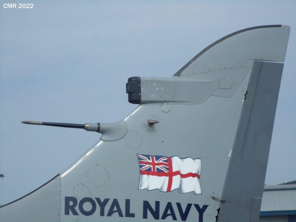 Sea Harrier FA.2 vertical tail detail