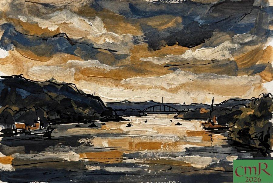 Artwork - The Ohio River at Sewickley, PA